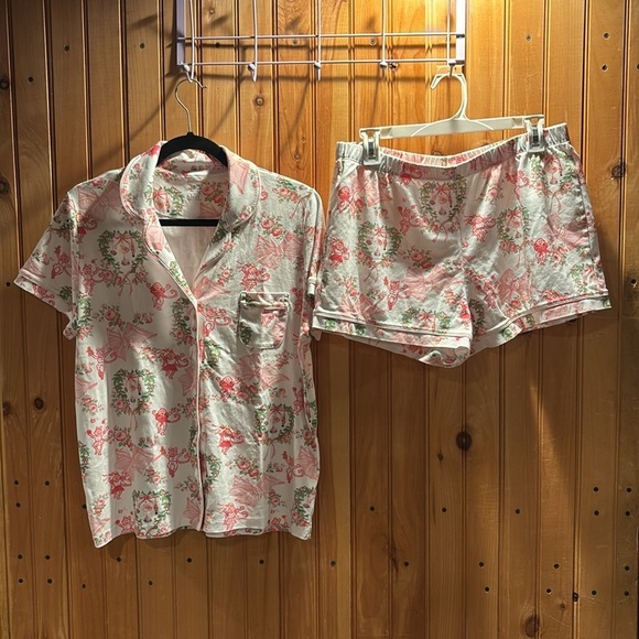 LOVESHACKFANCY x ROLLER RABBIT merry monkey pj set - Picture 2 of 8